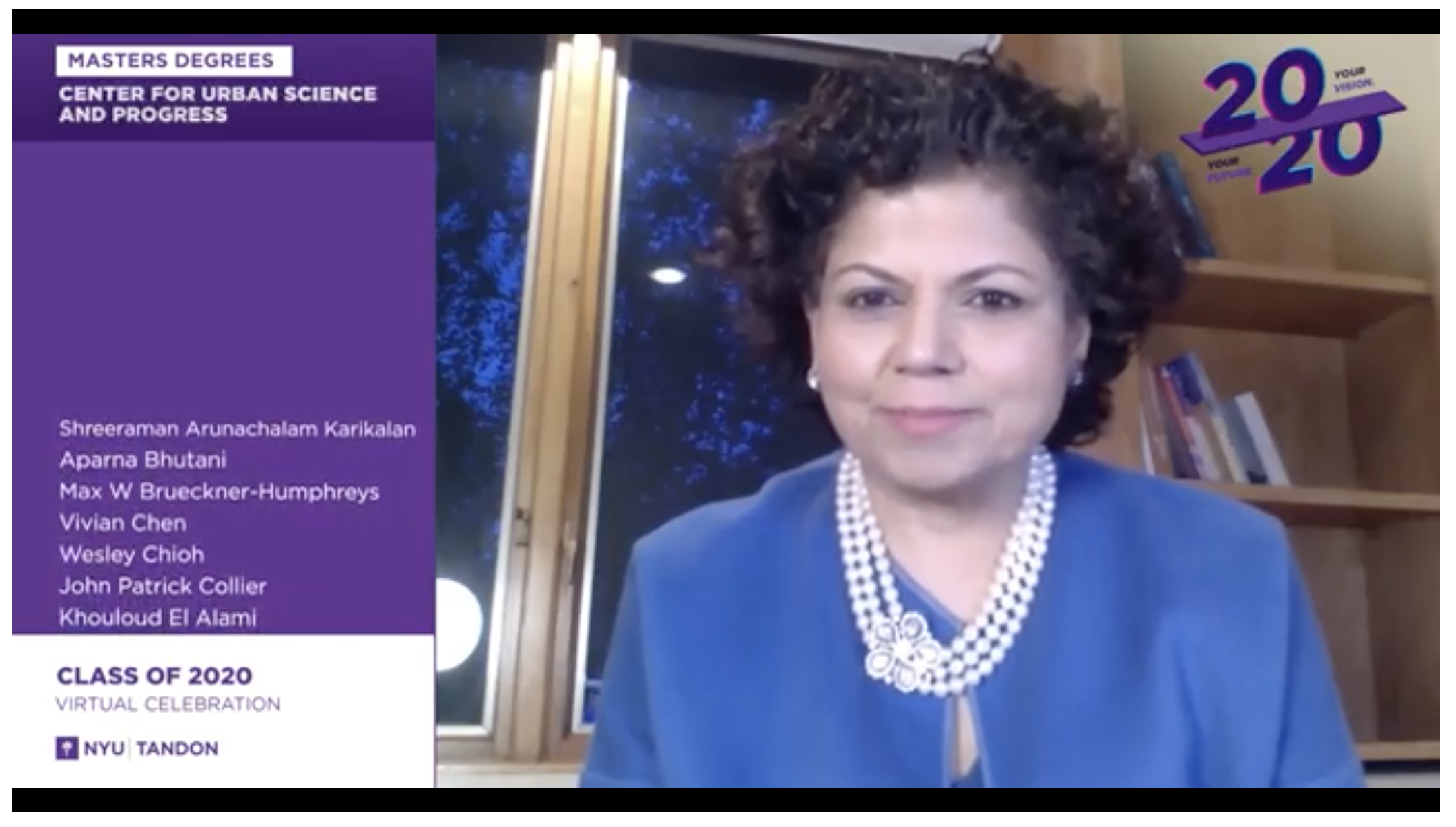 screenshot of Chandrika Tandon